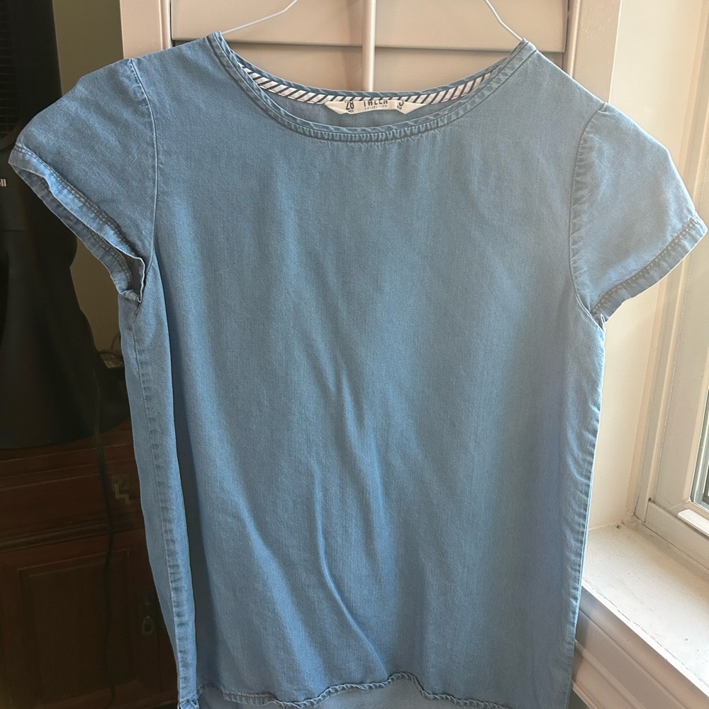 Blue Denim Shirt